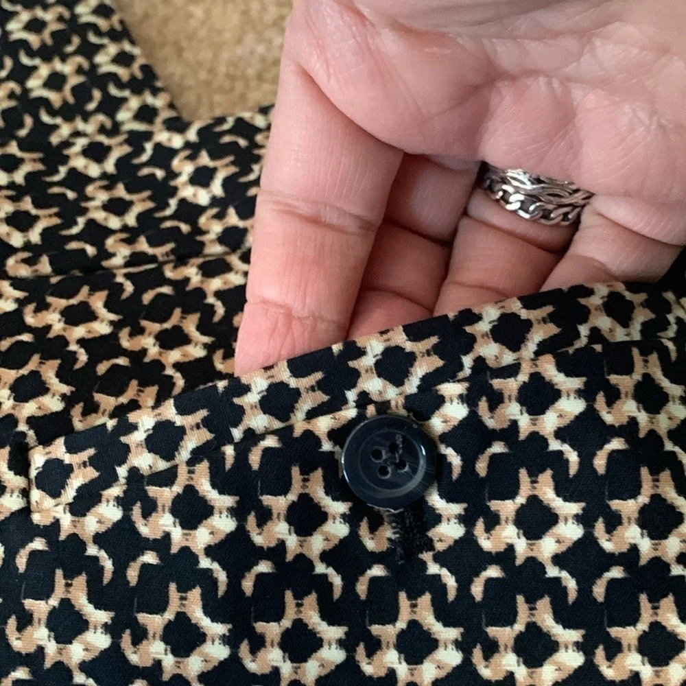 Cynthia Rowley Cropped Pants NWOT Size 10 - Picture 2 of 4